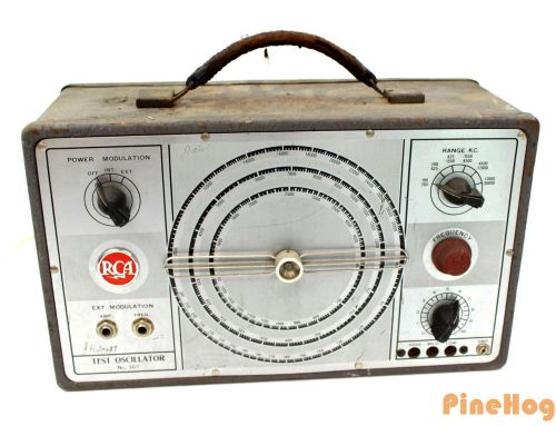 Vintage RCA Test Oscillator Model 167 - Vintage Test Equipment