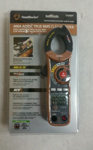 New (nib) southwire 400 amp ac/dc true rms clamp meter 21050t for sale