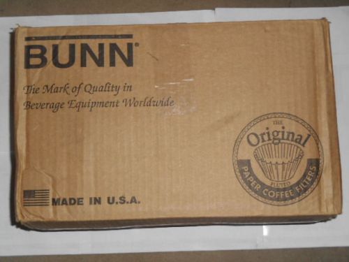 BUNN 20138.0000 Coffee / Tea Filters Commercial use 1 case qty 504