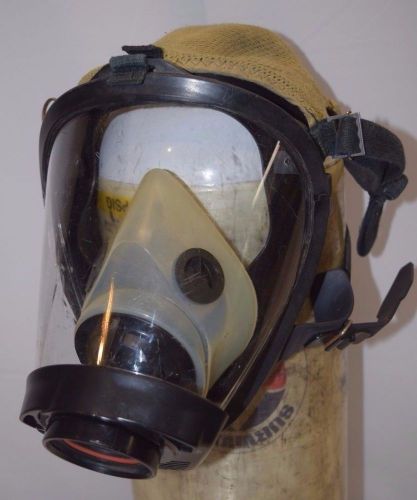 Survivair sperian scba fire rescue respiratory mask twenty-twenty plus for sale