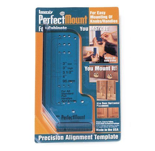 Laurey 98201 Perfect Mount Precision Allignment Template For Cabinet Hardware Ne