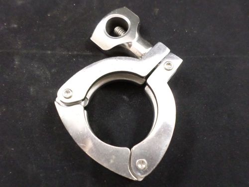 Various brand generic tri-clover 3-segment stainless steel 1-1/2&#034; sanitary clamp for sale