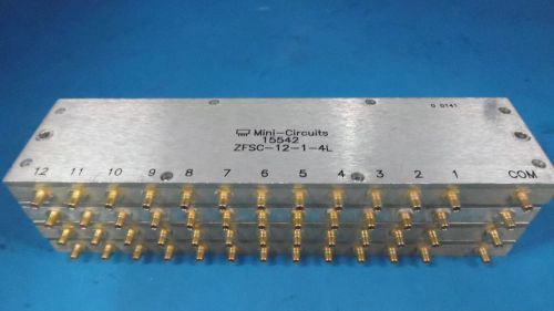 LOT OF 4 Mini-Circuits ZFSC-12-1-4L
