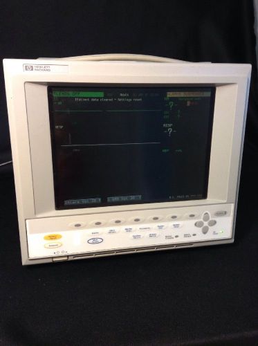 HP M1204A Omnicare Viridia 24C Color Patient Display Monitor SpO2 ECG NBP