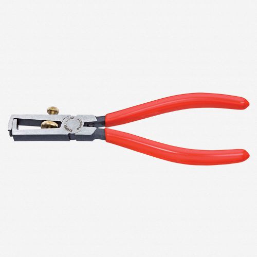 Knipex 11-01-160 6.3&#034; Wire Insulation Strippers - Plastic Grip