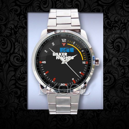 345 Bakers Hughers Logo Sport Watch Design On Sport Metal Watch