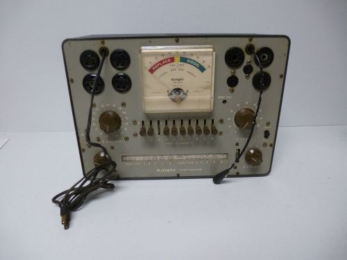 Vintage KNIGHT TUBE TESTER Allied Radio USA *Untested*