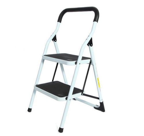 Portable Household Ladder 2 Steps Folding Stool Ladders Stair Platform Homestyle