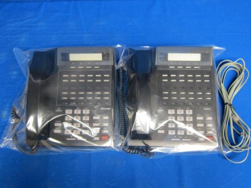 Lot of (12) Nitsuko NEC 124i/384i 22B HF Office Display Phone 92753