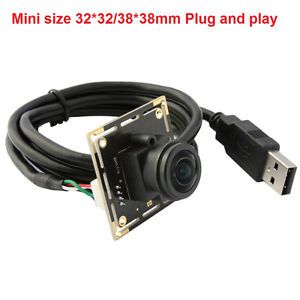 USB CMOS Camera Module Board 5MP 180° Wide Angle Fish Eye Lens For Raspberry Pi