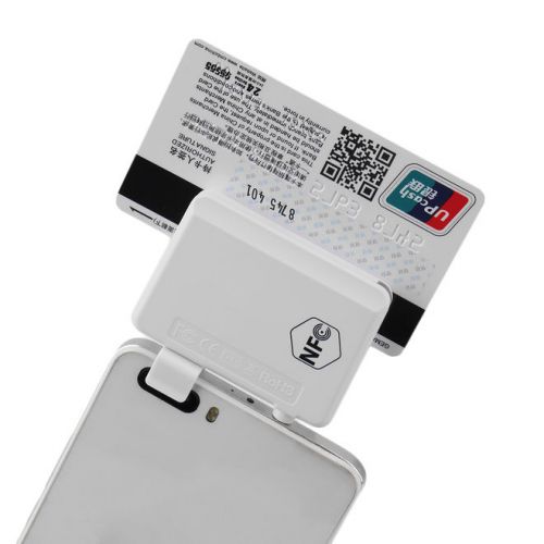 New NFC Contactless Tag Reader Writer Magnetic Card Reader For Smart Phones#H