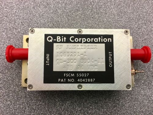 Q-bit Corp Radio Frequency Amplifier P/N Qb-300