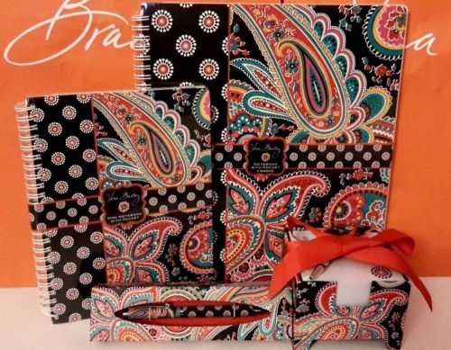 VERA BRADLEY &#034;Parisian Paisley&#034; Desk Set **NWT**  **Super Nice**