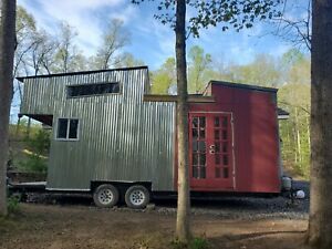 ONE OF A KIND Tiny House on Wheels Shell 24 x 8 Modern Look, Appliances, Extras!