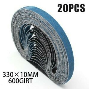 Workshop Sanding Belts Supplies Alumina Blue Polishing Grinding Durable