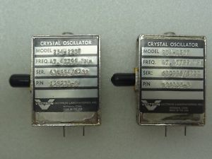 Lot of 2 Vectron Model: 254-2357 Crystal Oscillators P/N: 129235-3 47.47799 MHz