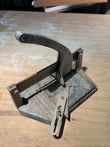 Vintage Tile Cutter 4 1/4&#034; Made in USA