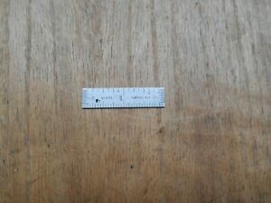 Starrett No. 603 2&#034; rule, USA