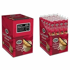 Nonni Biscotti Dark Chocolate Almond  Coffee Caddy, 20-1.33 OZ King Size Bars