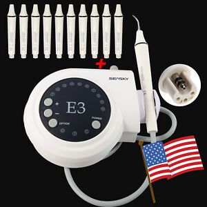 Dental Ultrasonic Piezo Scaler for Cavitron EMS + 10*Handpiece + 5*Tips EW6