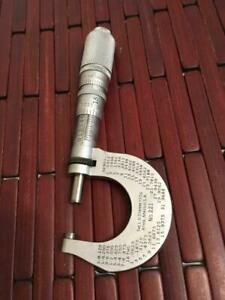 Starrett Micrometer 221 For Parts NOT WORKING BROKEN
