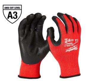 Milwaukee 48-22-8930 Cut Level 3 Dipped Work Gloves - Small