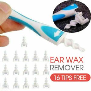 New Soft Ear Wax Cleaner Removal Multi earwax Remover Spiral Safe Tip Tool US