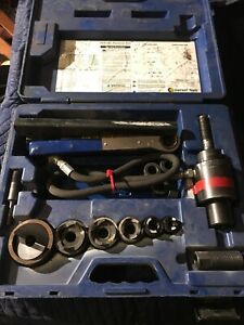 CURRENT TOOLS 152PM 1/2&#034; to 2&#034; Piece Maker™ Hydraulic Knockout Set