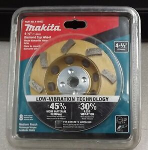 New Makita 4 1/2&#034; Diamond Cup Wheel A-96403