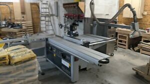 felder KF700S Sliding Shaper Saw Eurosaw with shaper tooling and two dado blades