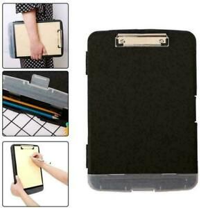 A4 Plastic Compact Clipboard Paper Storage Box Durable Z5O5 \ Waterproof K3P6