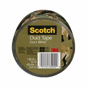 Scotch Duct Tape, Duct Blind, 1.88-Inch by 10-Yard