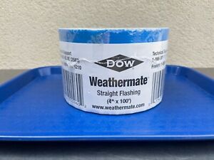 New Dow Weathermate Straight Flashing 4&#034; x 100&#039; Fast Free Shipping