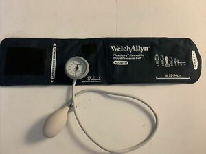 Welch Allyn Sphygmomanometer Aneroid Bronze Nylon LF Part No.DS44 And Cuff SZ 11