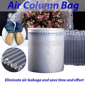 50M Anti-drop Column Bag Roll Plastic Bubble package Protector Wrap Bottle  New1
