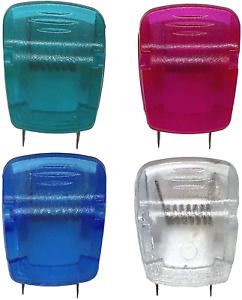 (12 Pack) Tetra-Teknica CWC1052 Cubicle Fabric Partition Panel Clips, Assorted C