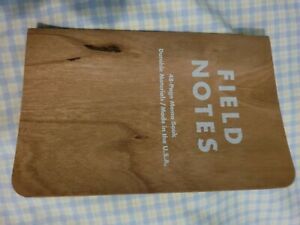field notes shelterwood single opened book lined paper memo 48 page