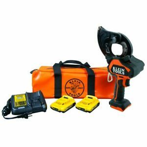 NEW Klein Tools BAT20GD1 Battery-Operated EHS Closed-Jaw Cable Cutter, 2 Ah
