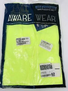 ERB 63125 S150 Class 2 Fame Resistant Solid Mod Acrylic Safety Vests - Size 3X