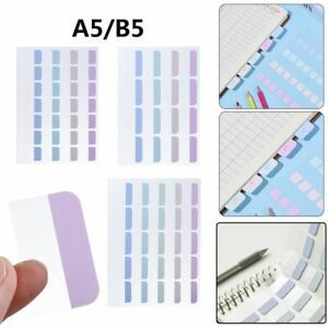 Label Writable Clipboard Sticky Notes Memo Pad Tag Index Tabs Loose-leaf