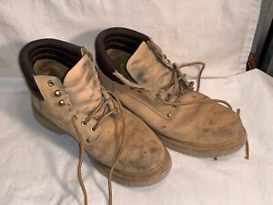 Men&#039;s 11D 84701 672 STEEL TOE Work Boots LITES SPICE TAN 363VY ANSI Z41 PT91
