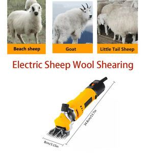 Goat Sheep Wool Scissor Electric 6 Gears 1000W 13 Teeth Adjustment Shave Machine