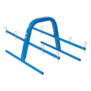 Spooled Electrical Wire Management Smart Hand Caddy Steel Blue Convenient New