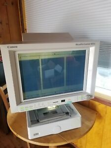 CANON MICROFILM SCANNER 800 II LARGE FORMAT. Complete System.