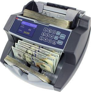 Business Grade Money Counter with UV/MG/IR Counterfeit Detection 6600 UV