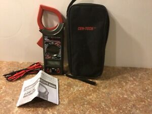 Cen-Tech 5-Function Clamp On Digital Multimeter with Case