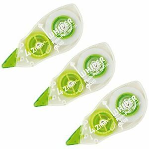 Plus correction tape whipper push-pull 3 pieces pack 4.2 mm Width green 49-964