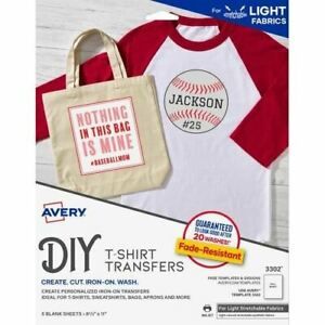 Avery® 03302 Inkjet Iron-on Transfer Paper - AVE03302