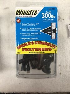 WingIts Hook Anchors RC-MAWHP35-6 Master With Stainless Steel Plate, 6-Pack Home