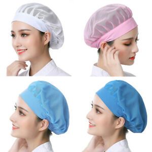 Elastic Kitchen Hat Men Women Chef Hat Restaurant Dustproof Cooking Cap Hotel